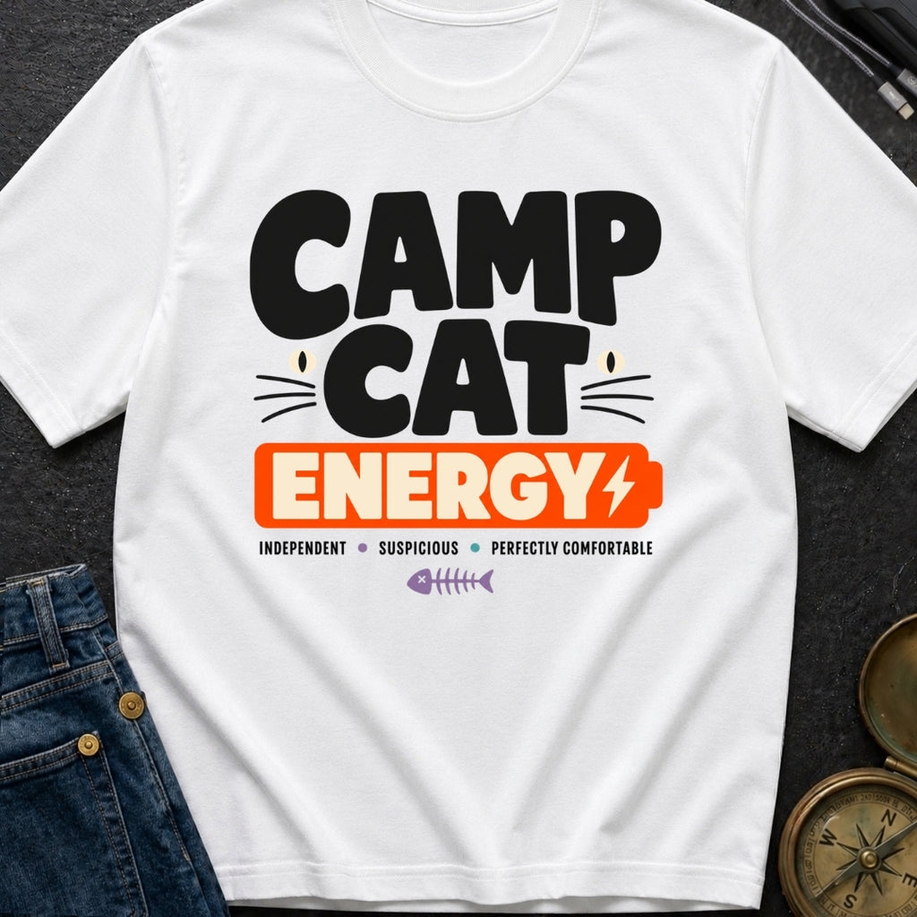 Camp Cat Energy - T-Shirt