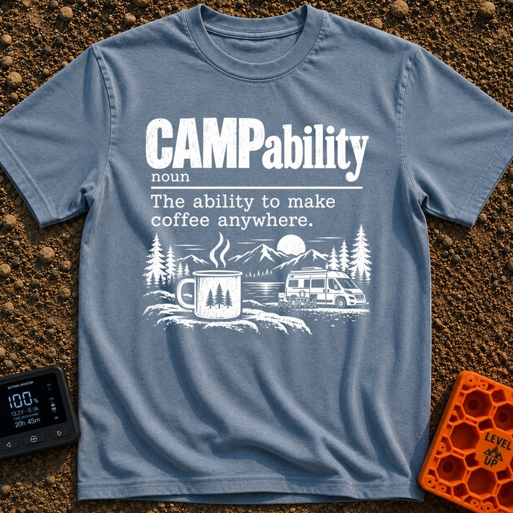 Campability Is Coffee - T-Shirt