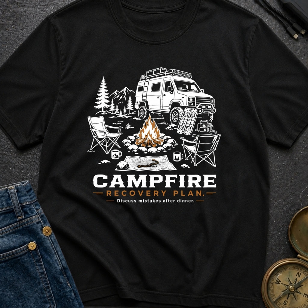 Campfire Recovery Plan - T-Shirt