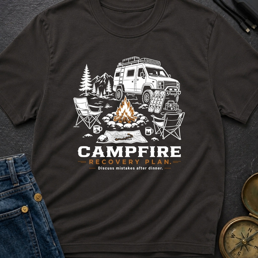 Campfire Recovery Plan - T-Shirt