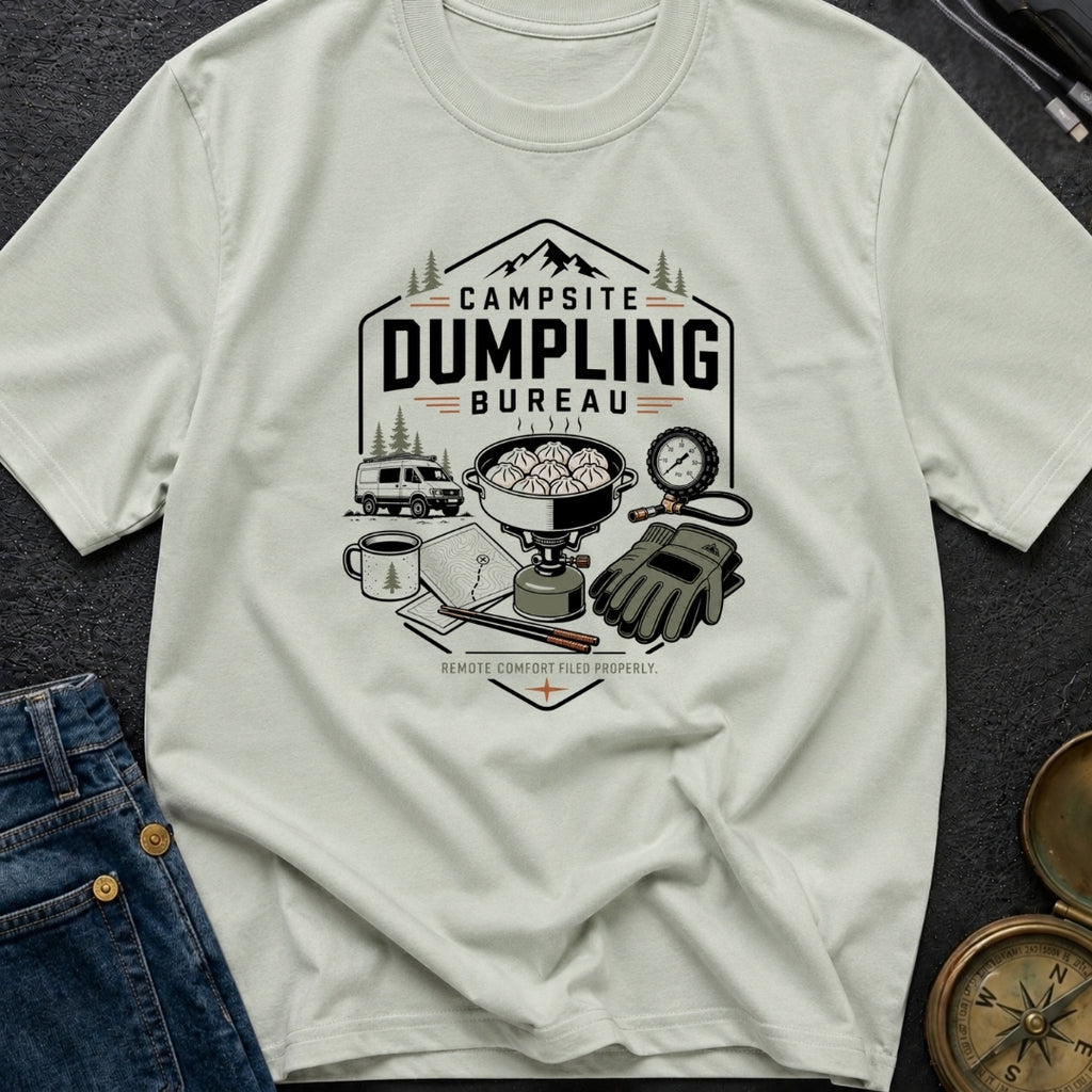 Campsite Dumpling Bureau - T-Shirt