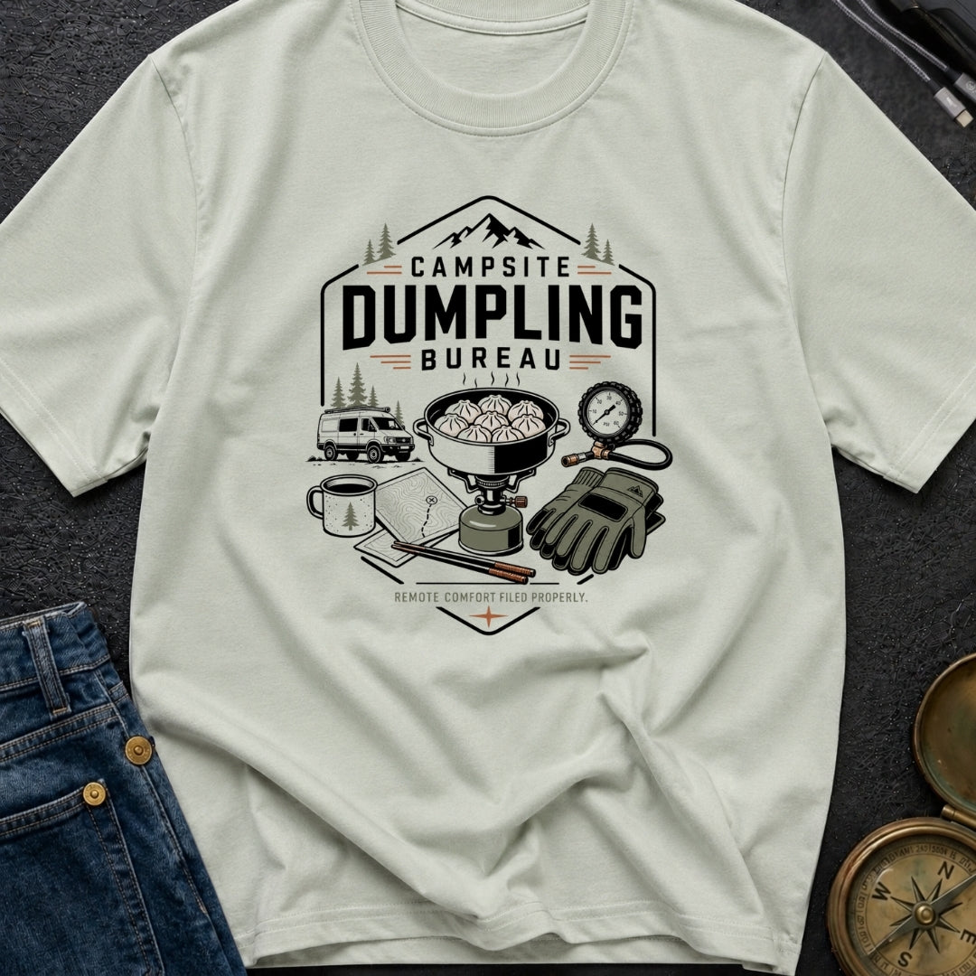 Campsite Dumpling Bureau - T-Shirt