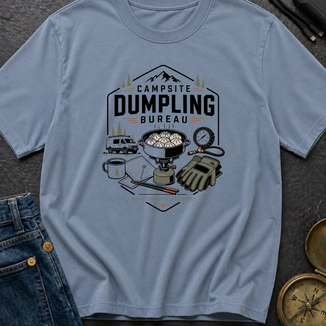 Campsite Dumpling Bureau - T-Shirt