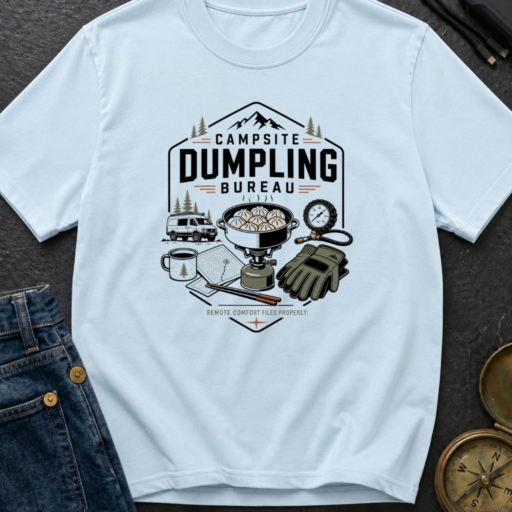 Campsite Dumpling Bureau - T-Shirt