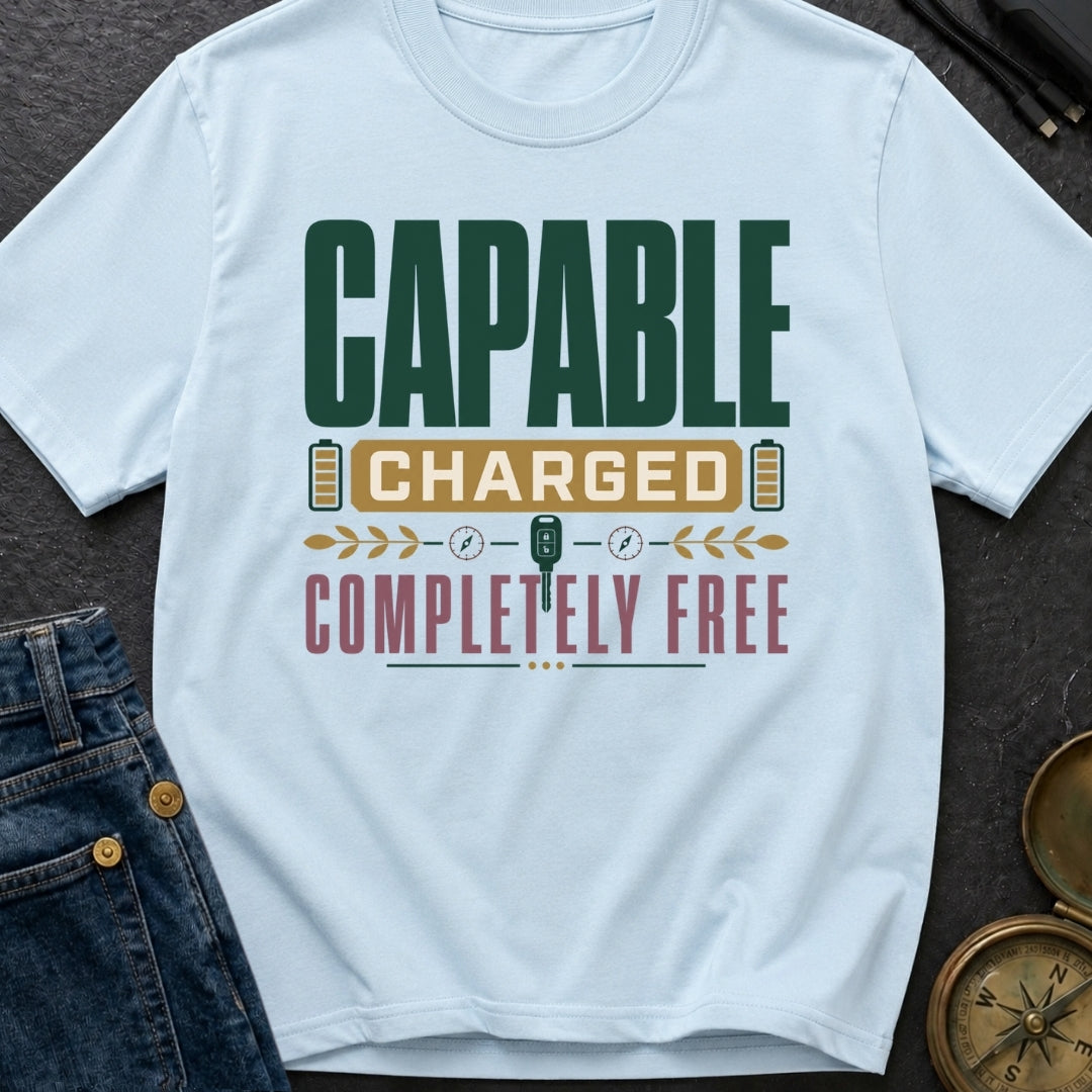Charged To Roam Free - T-Shirt