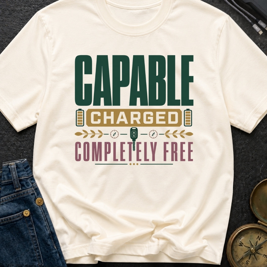 Charged To Roam Free - T-Shirt