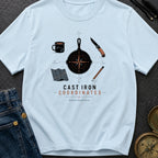 Cast Iron Coordinates - T-Shirt