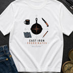 Cast Iron Coordinates - T-Shirt