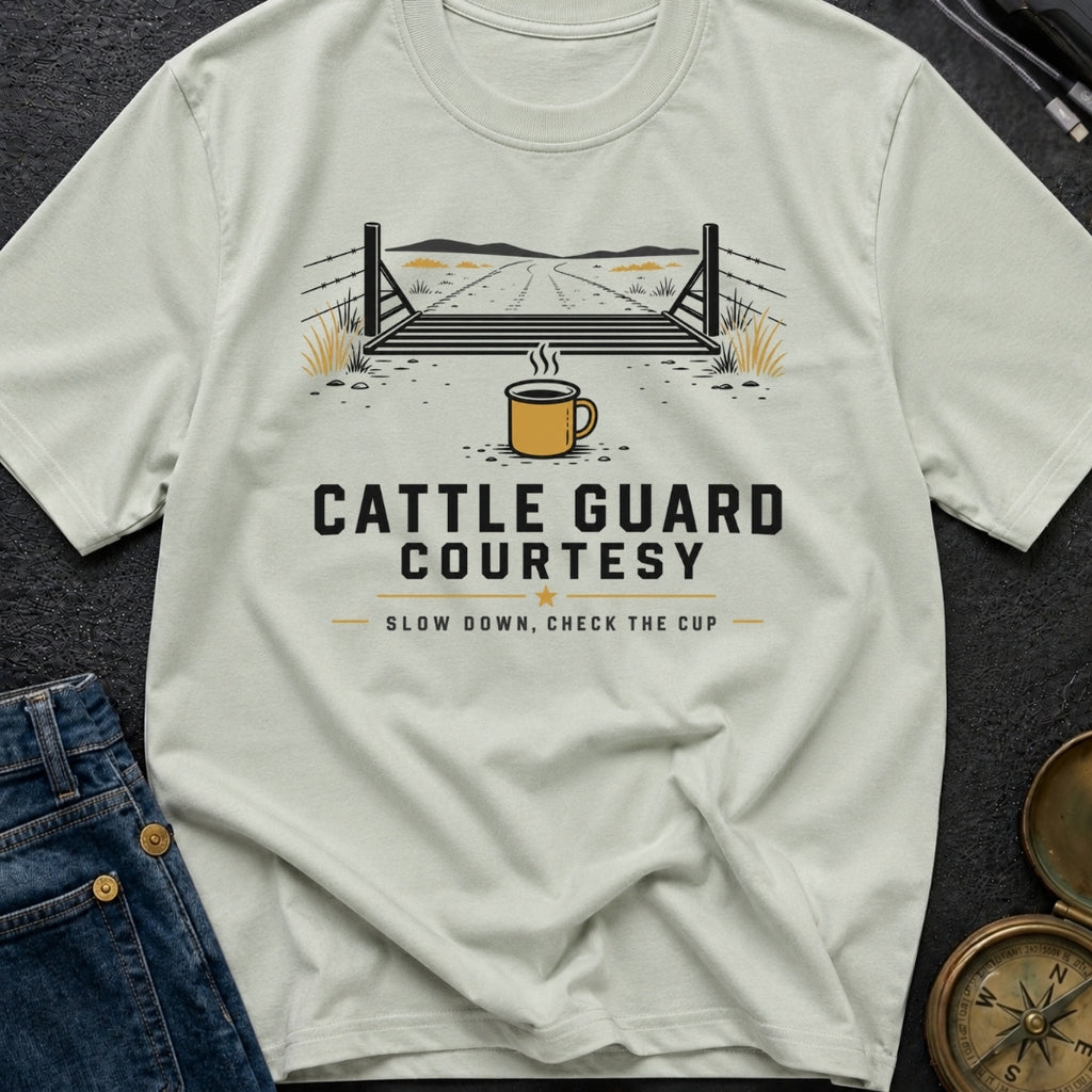 Cattle Guard Courtesy - T-Shirt