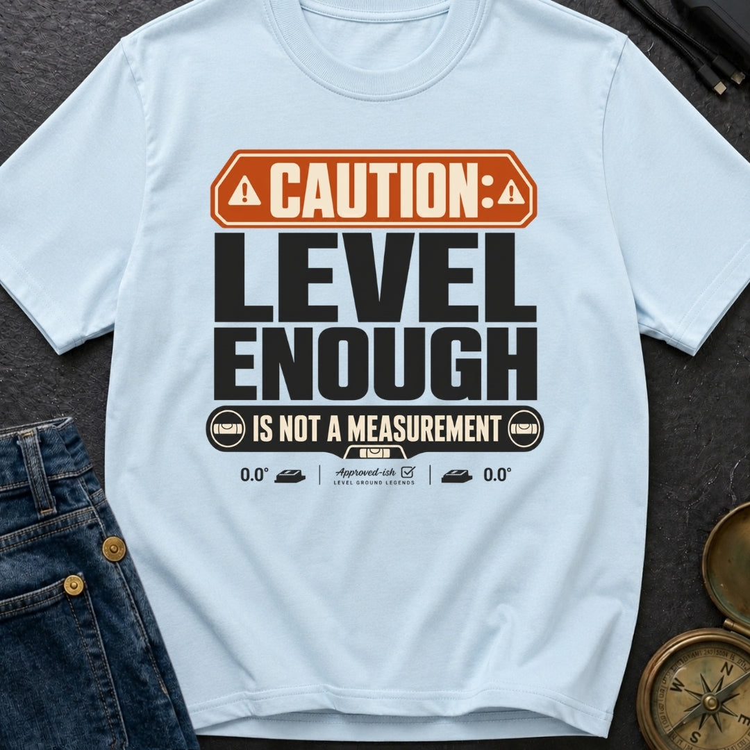 That Looks Level Enough - T-Shirt