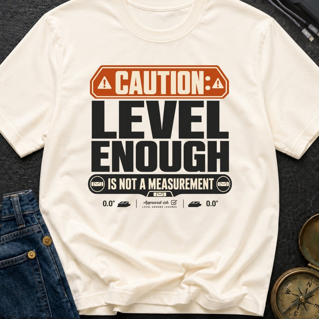 That Looks Level Enough - T-Shirt