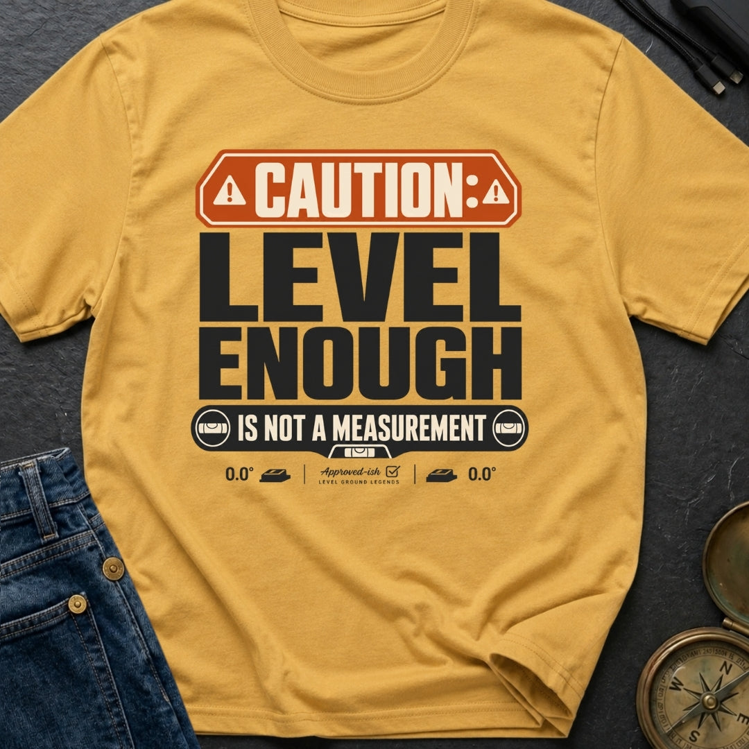 That Looks Level Enough - T-Shirt