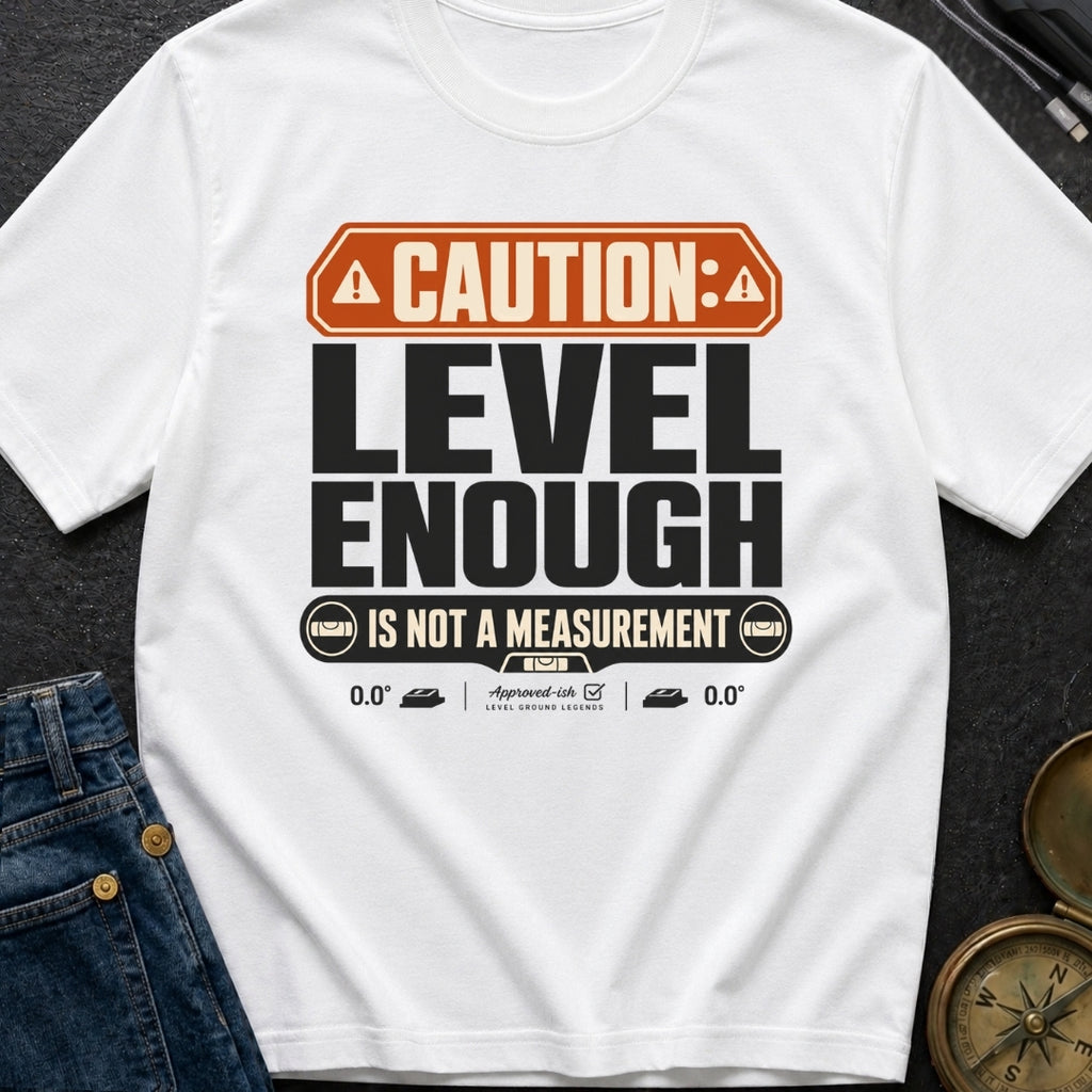That Looks Level Enough - T-Shirt