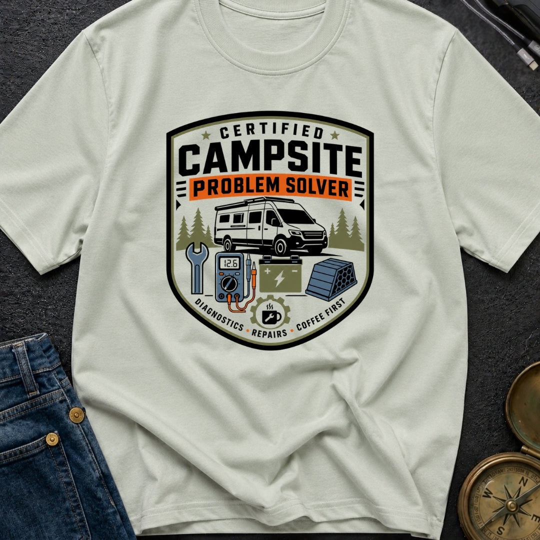 Campsite Crisis Wrangler - T-Shirt