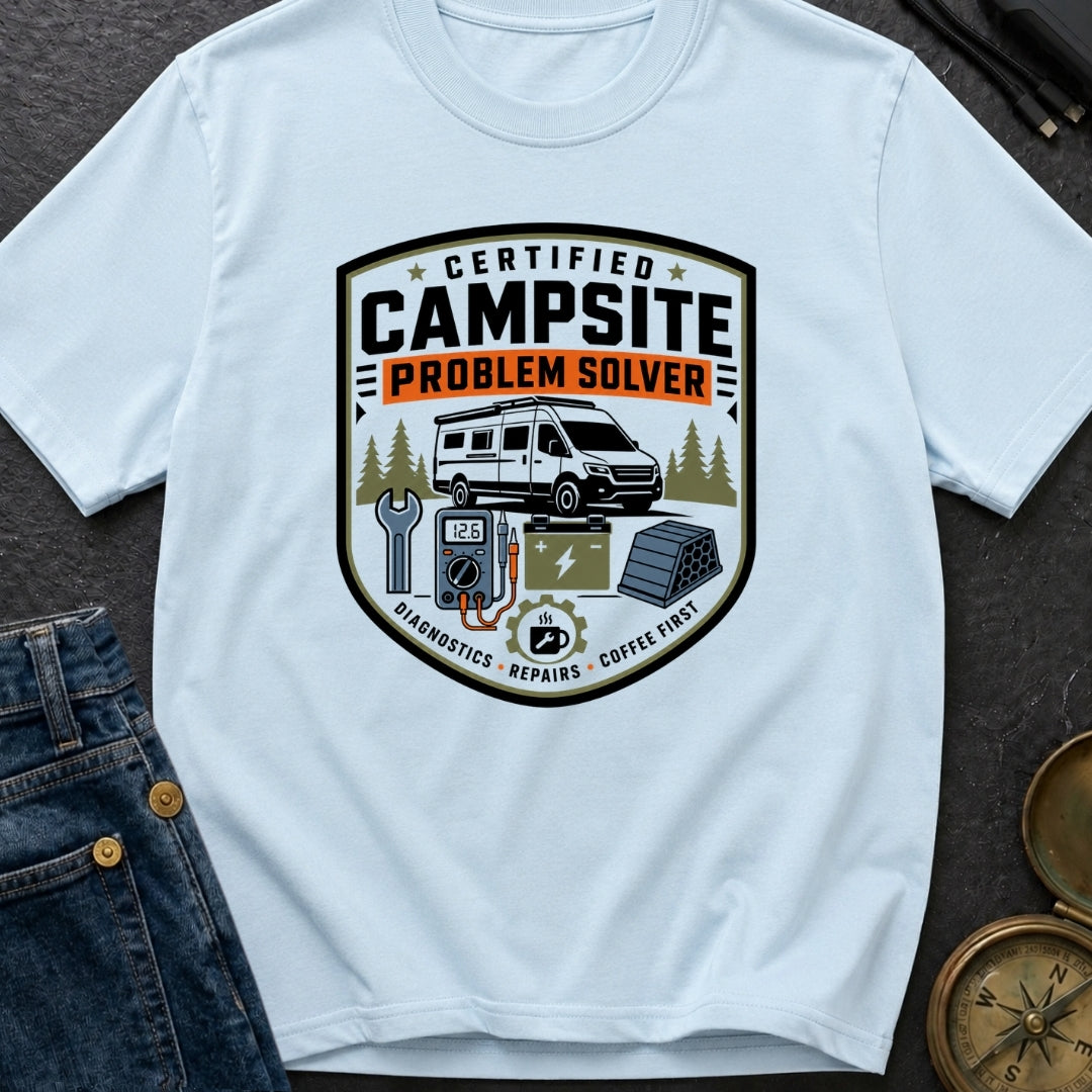 Campsite Crisis Wrangler - T-Shirt
