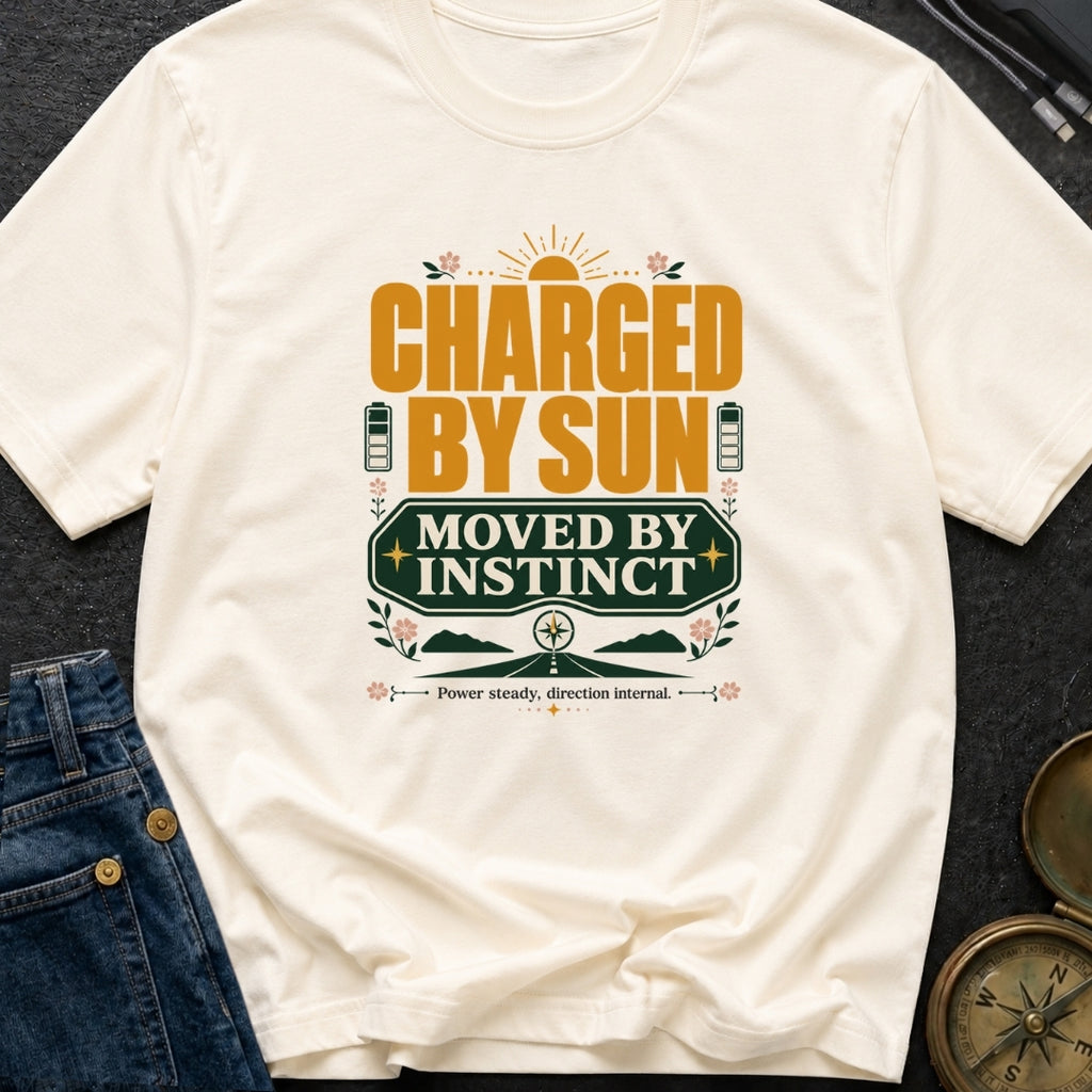 Charged By Solar Instinct - T-Shirt