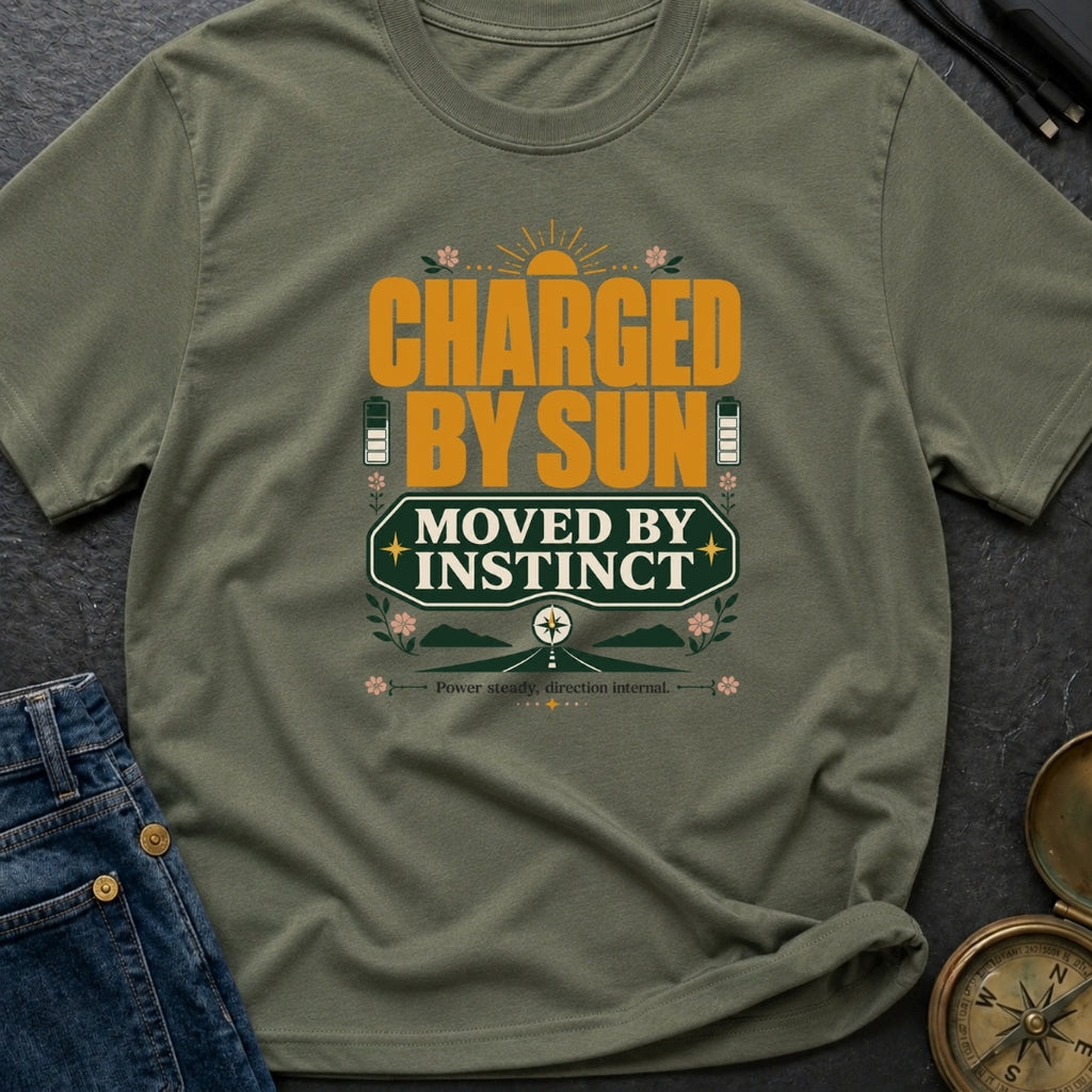 Charged By Solar Instinct - T-Shirt