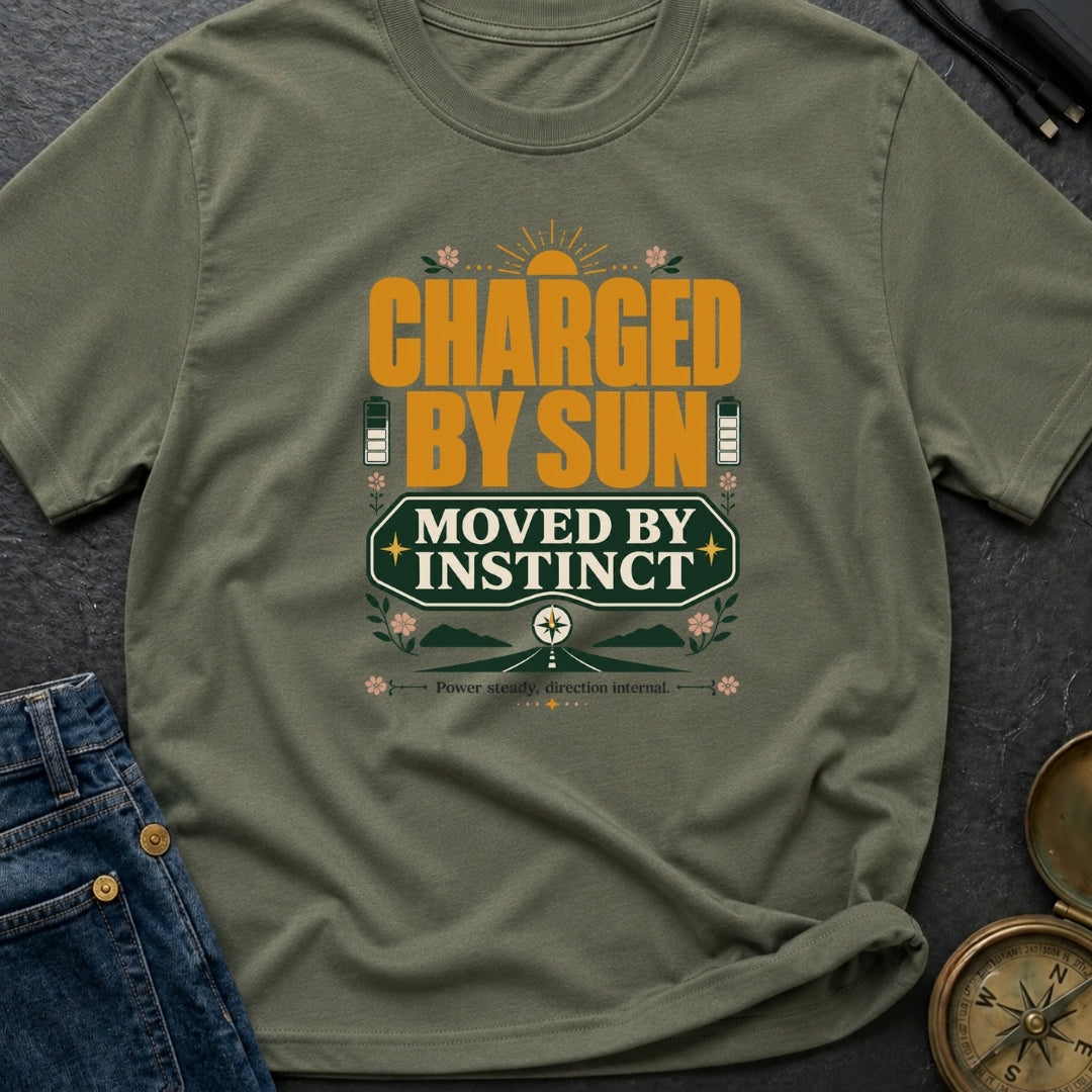 Charged By Solar Instinct - T-Shirt