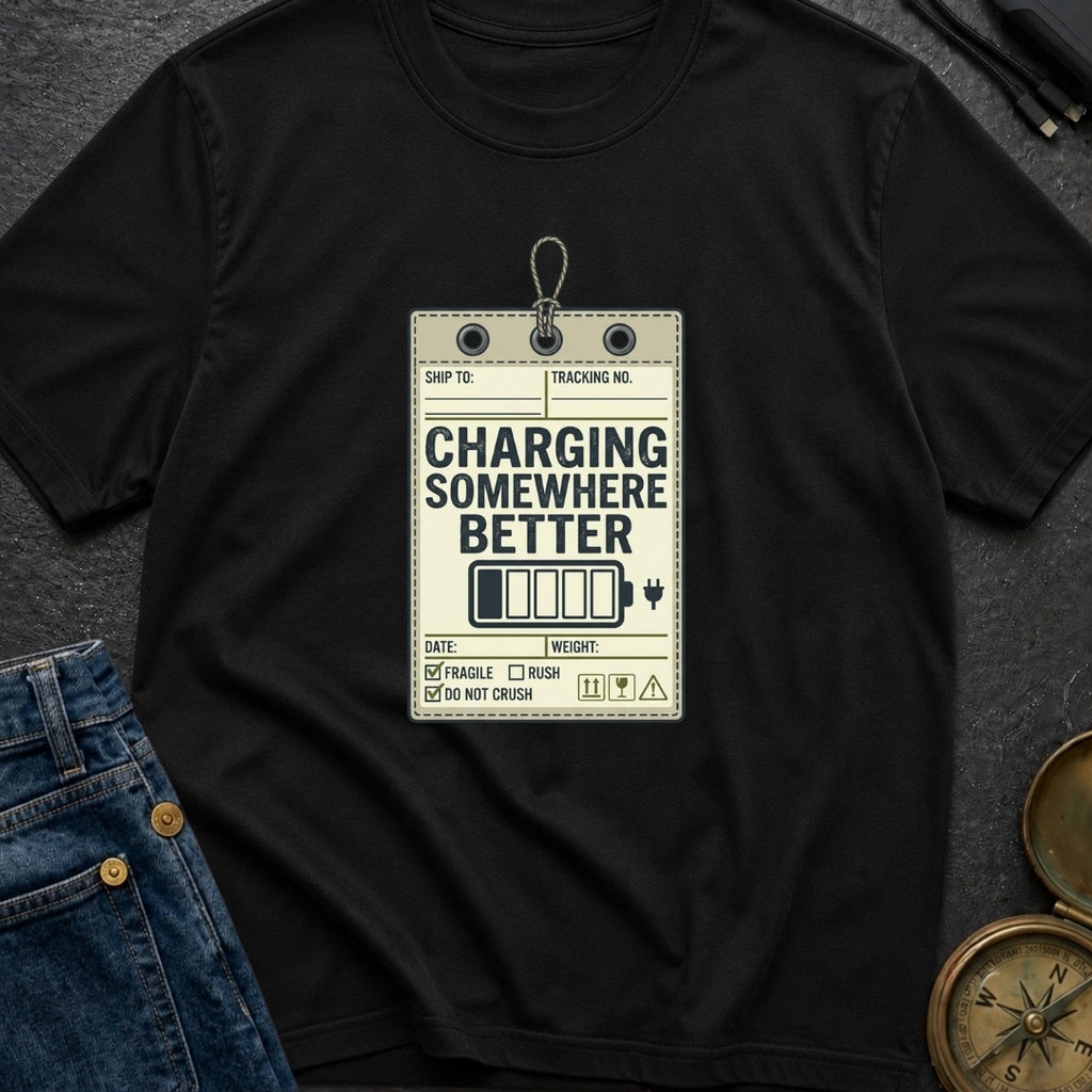 Powered by Wanderlust - T-Shirt