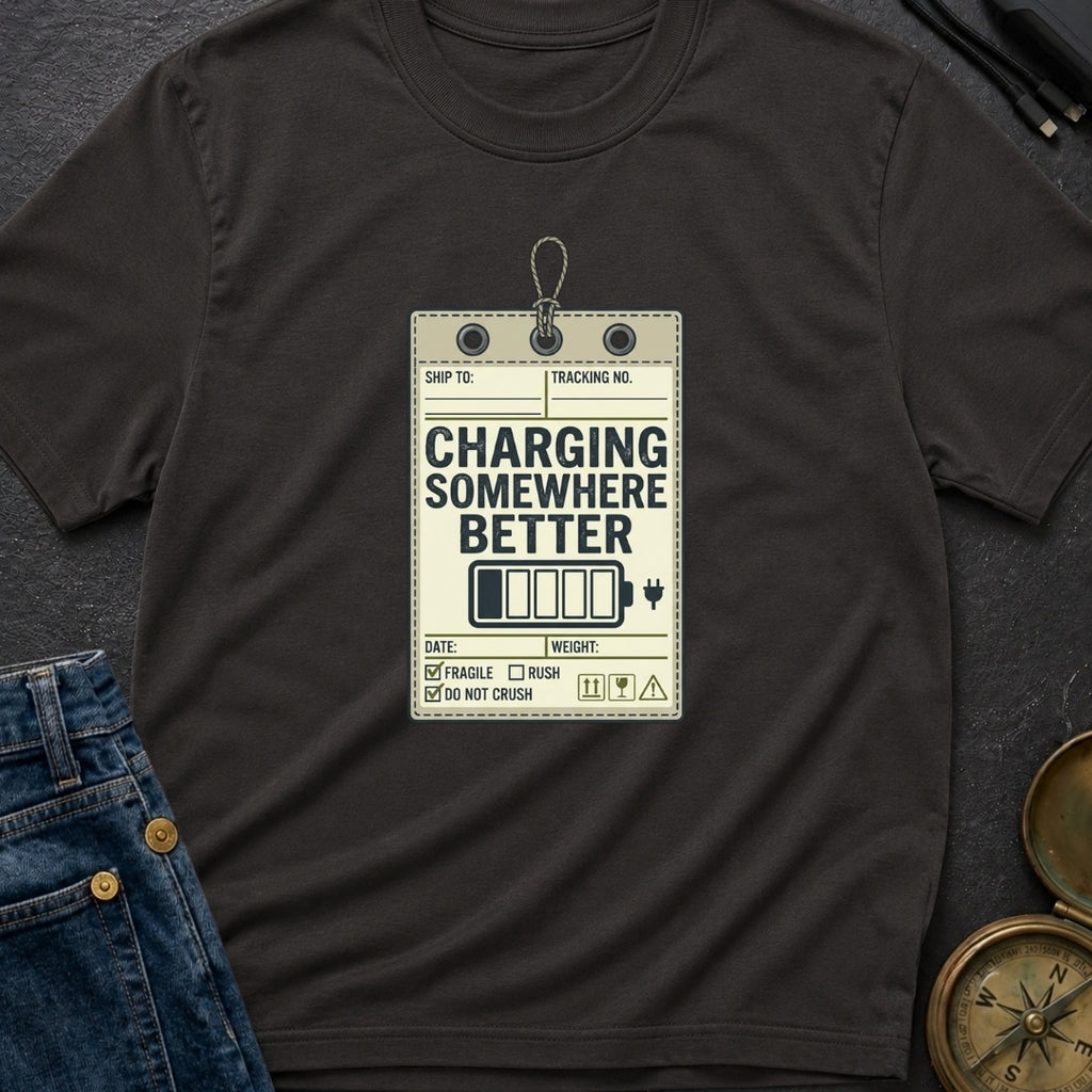 Powered by Wanderlust - T-Shirt