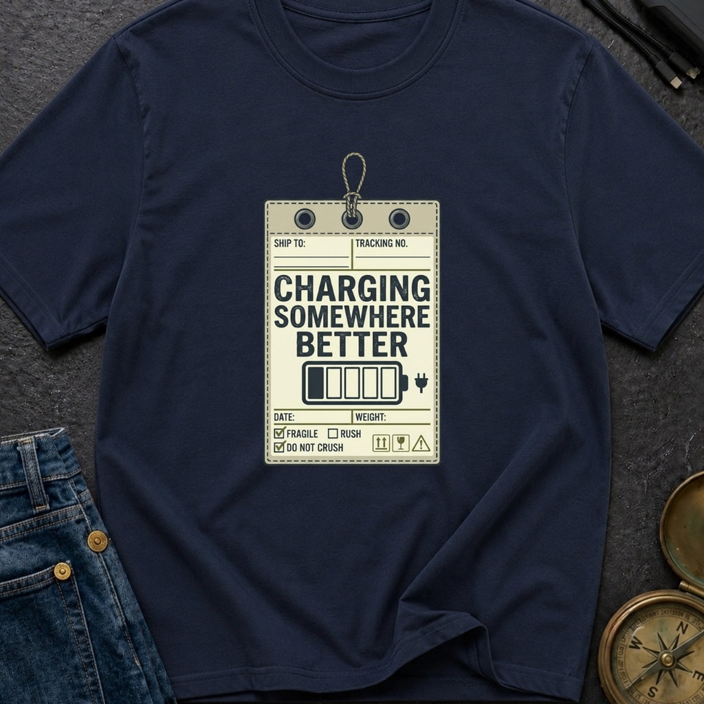 Powered by Wanderlust - T-Shirt
