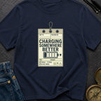 Powered by Wanderlust - T-Shirt