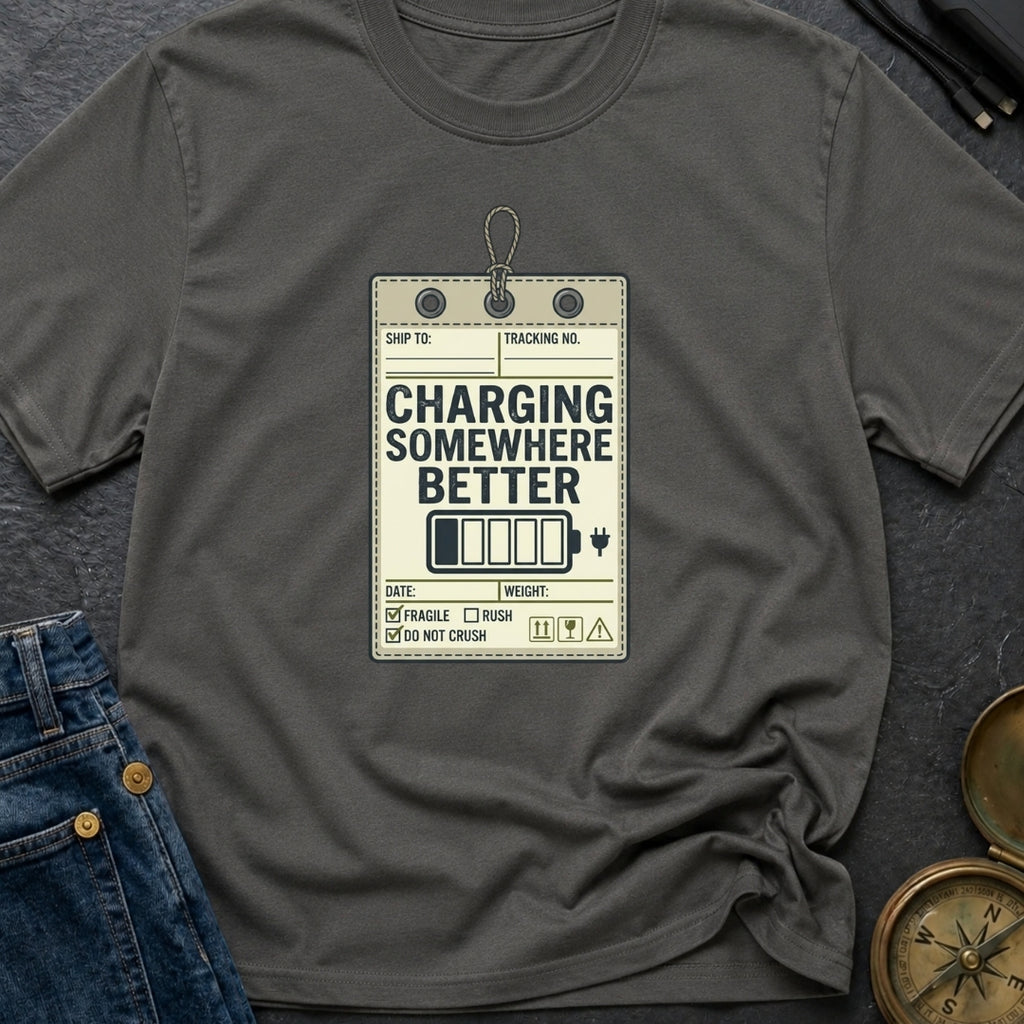 Powered by Wanderlust - T-Shirt