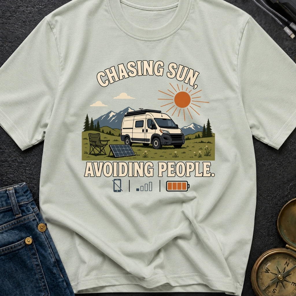 More Sun Fewer People - T-Shirt