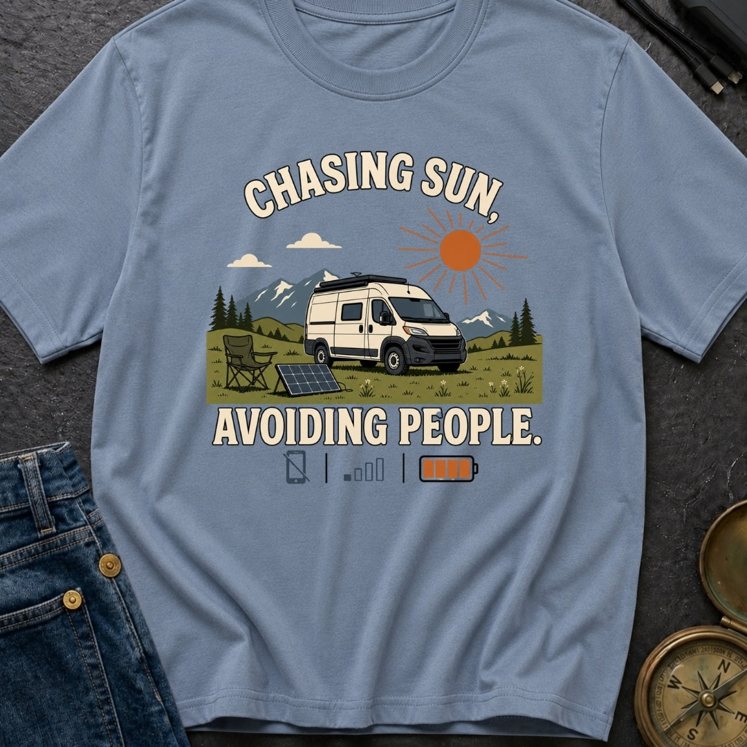 More Sun Fewer People - T-Shirt
