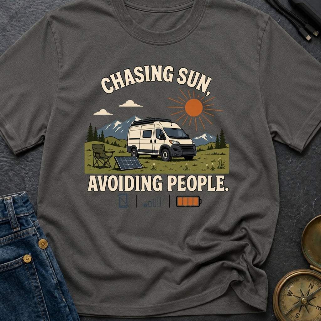 More Sun Fewer People - T-Shirt