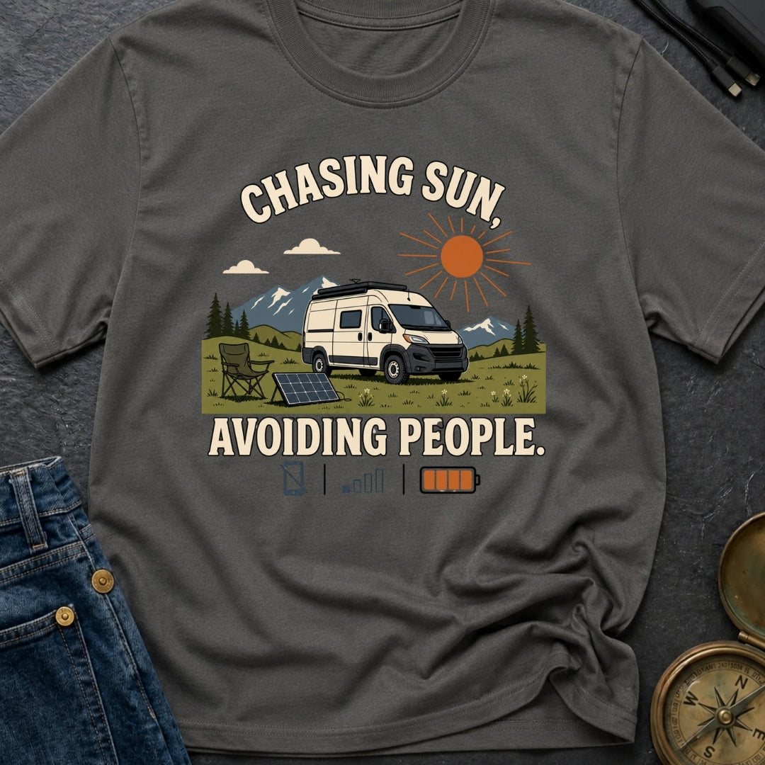 More Sun Fewer People - T-Shirt
