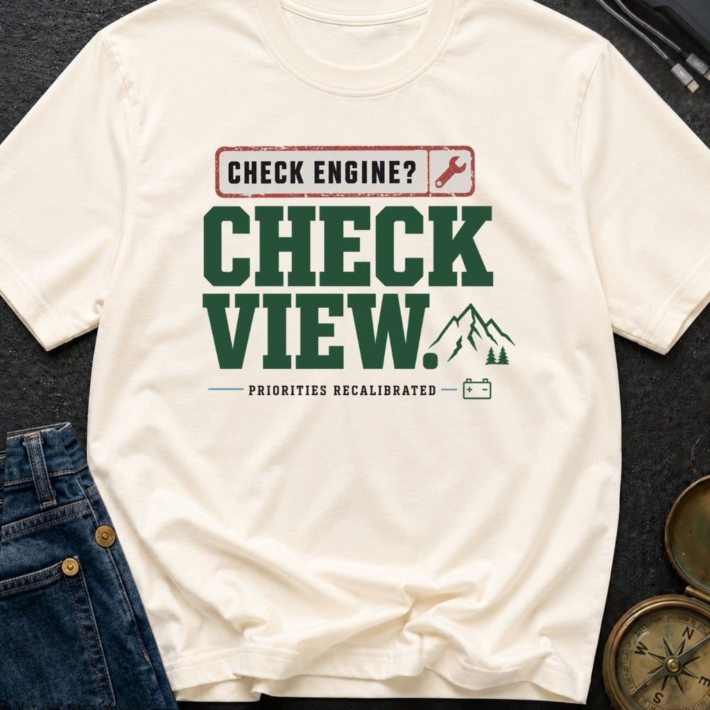Engine Light, Right? - T-Shirt