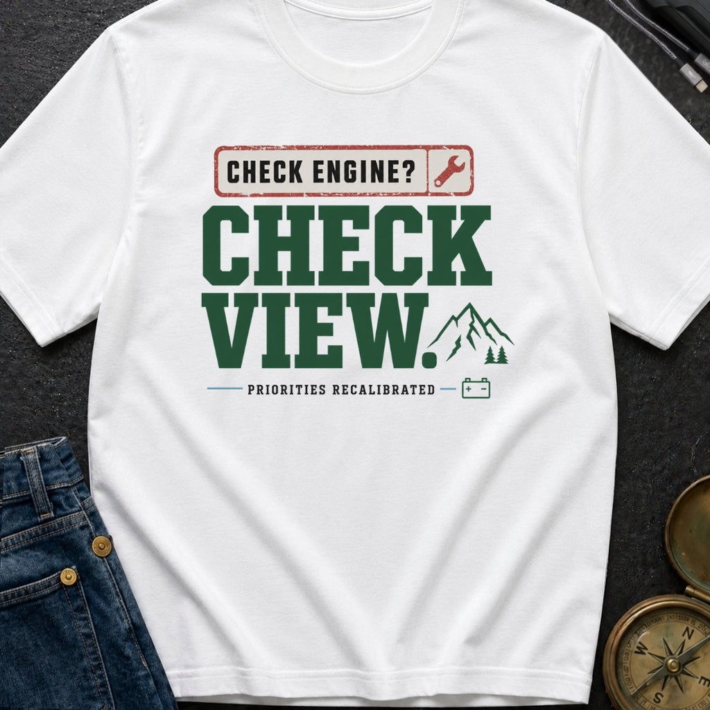 Engine Light, Right? - T-Shirt
