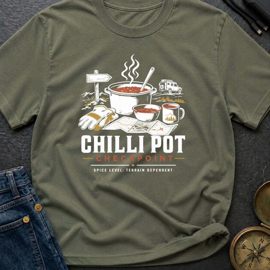 Chilli Pot Checkpoint - T-Shirt