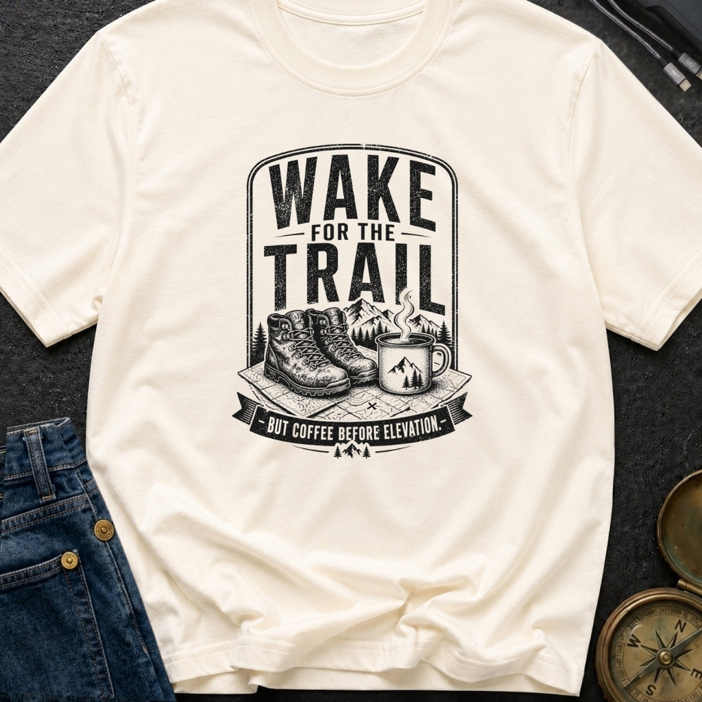 Coffee Before Climb - T-Shirt