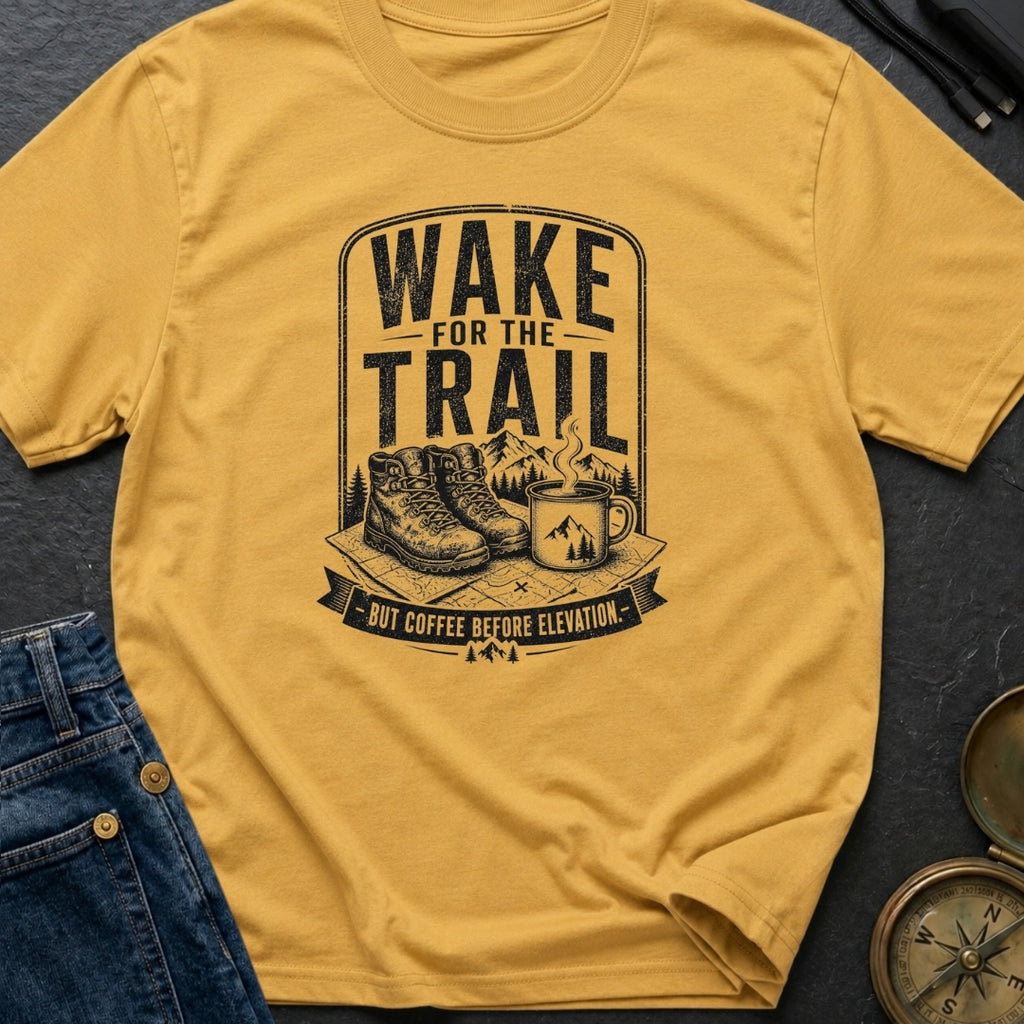 Coffee Before Climb - T-Shirt
