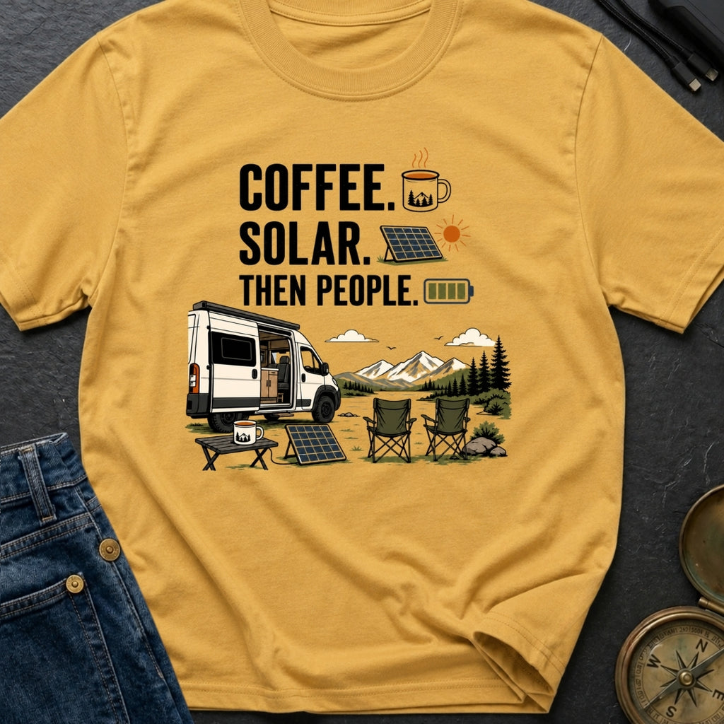 First Power Then People - T-Shirt