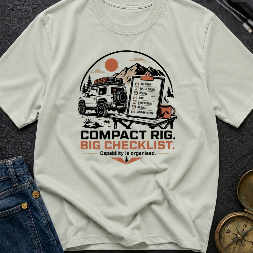 Compact Rig Big Checklist - T-Shirt