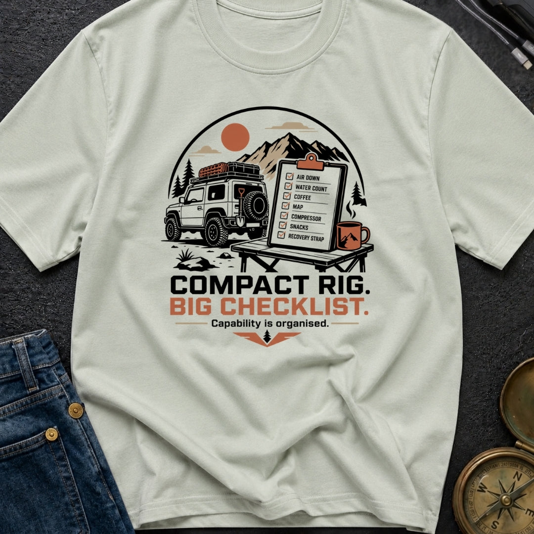 Compact Rig Big Checklist - T-Shirt