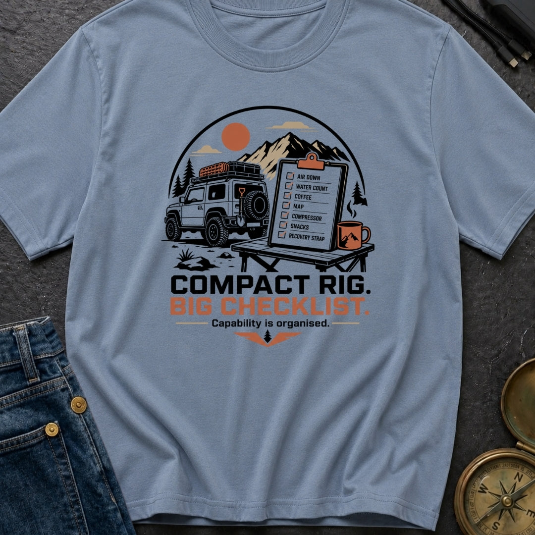 Compact Rig Big Checklist - T-Shirt