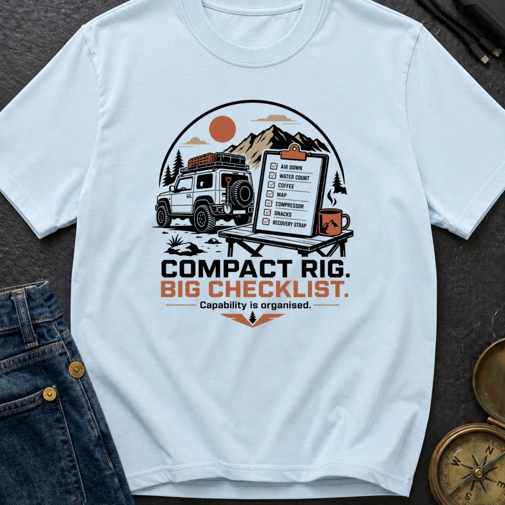 Compact Rig Big Checklist - T-Shirt