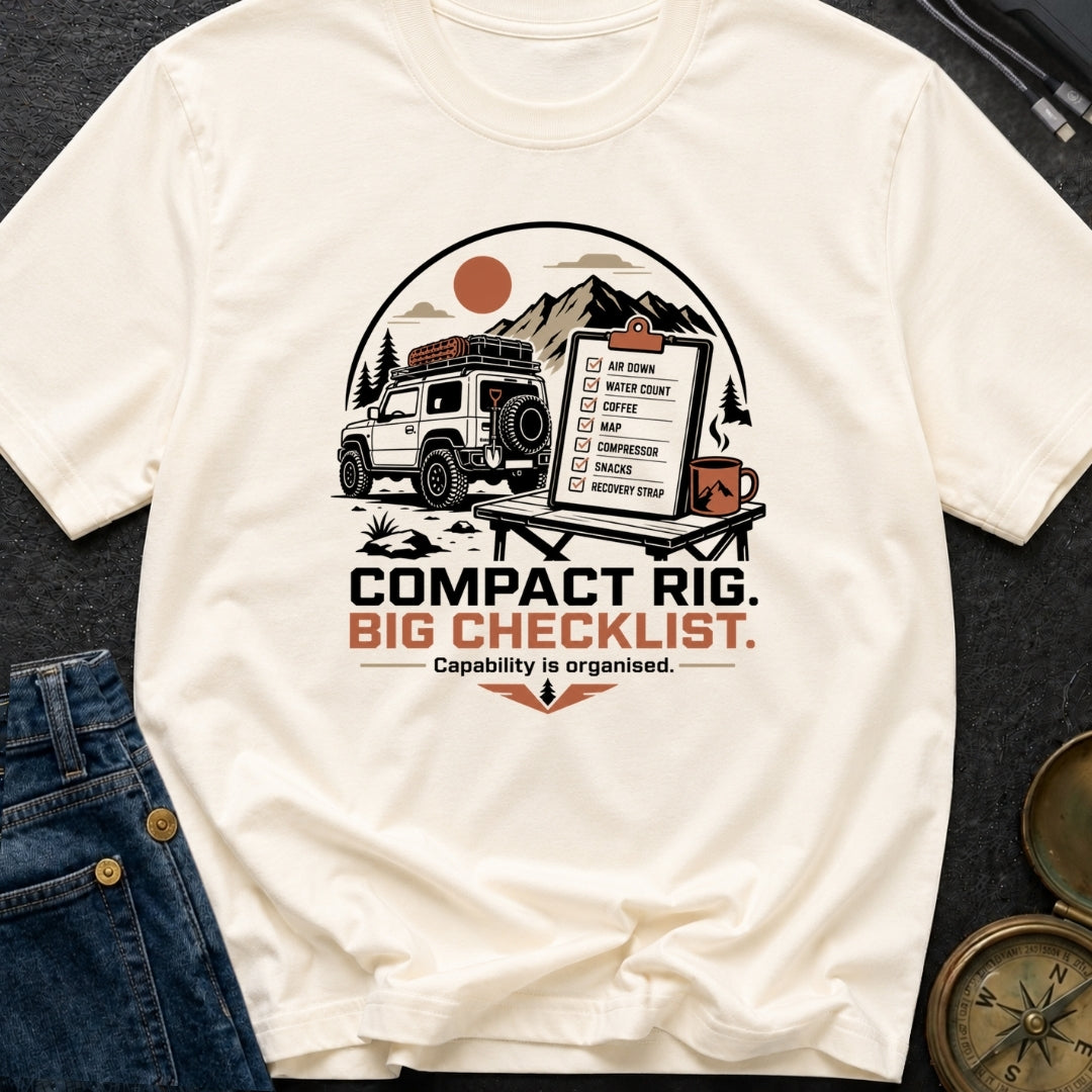 Compact Rig Big Checklist - T-Shirt