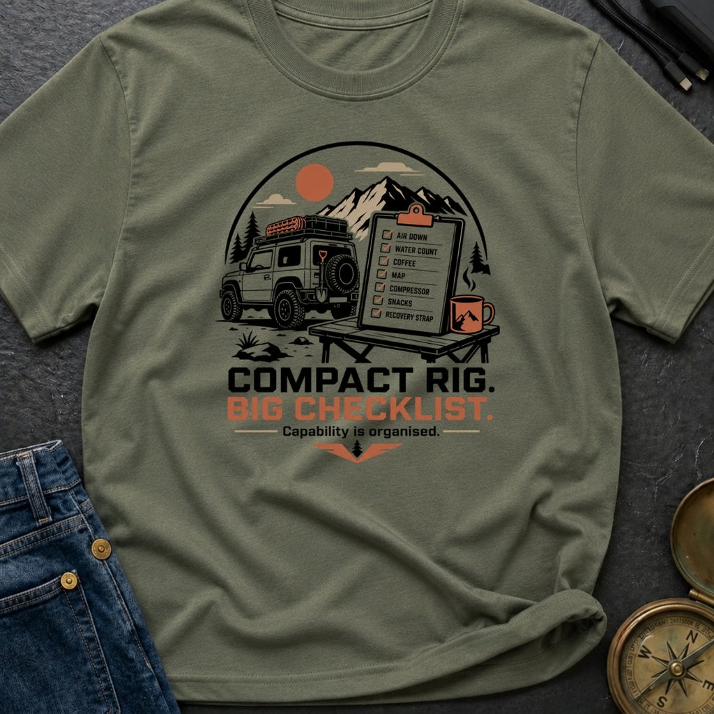 Compact Rig Big Checklist - T-Shirt