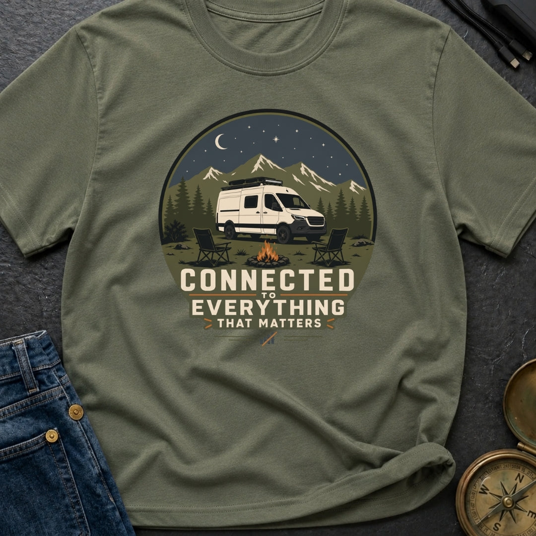 Connected To What Matters - T-Shirt