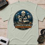 Connected To Nature Disconnected From Meetings - T-Shirt
