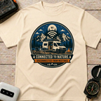 Connected To Nature Disconnected From Meetings - T-Shirt