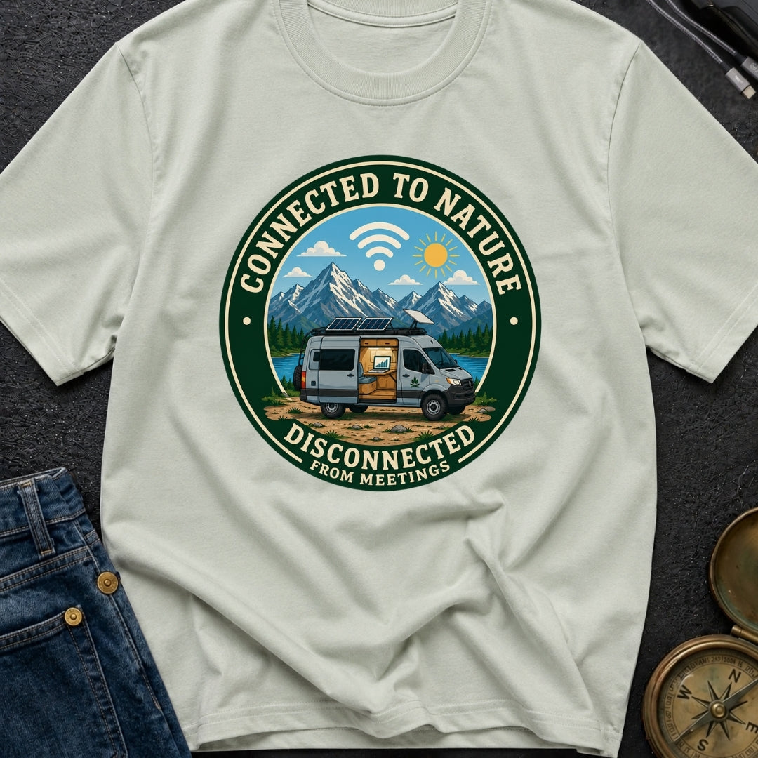 Nature Calls, Wi-Fi Falls - T-Shirt