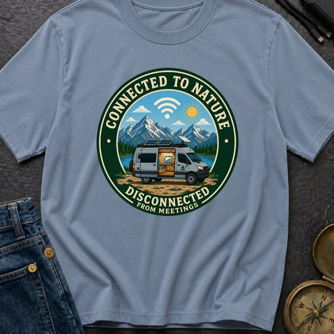 Nature Calls, Wi-Fi Falls - T-Shirt