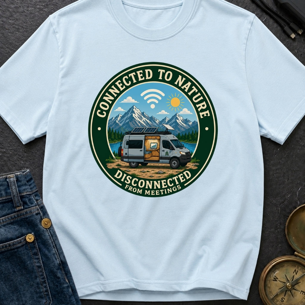 Nature Calls, Wi-Fi Falls - T-Shirt