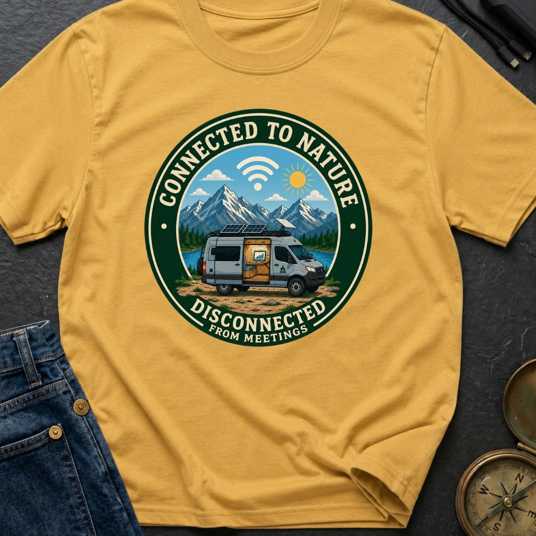 Nature Calls, Wi-Fi Falls - T-Shirt